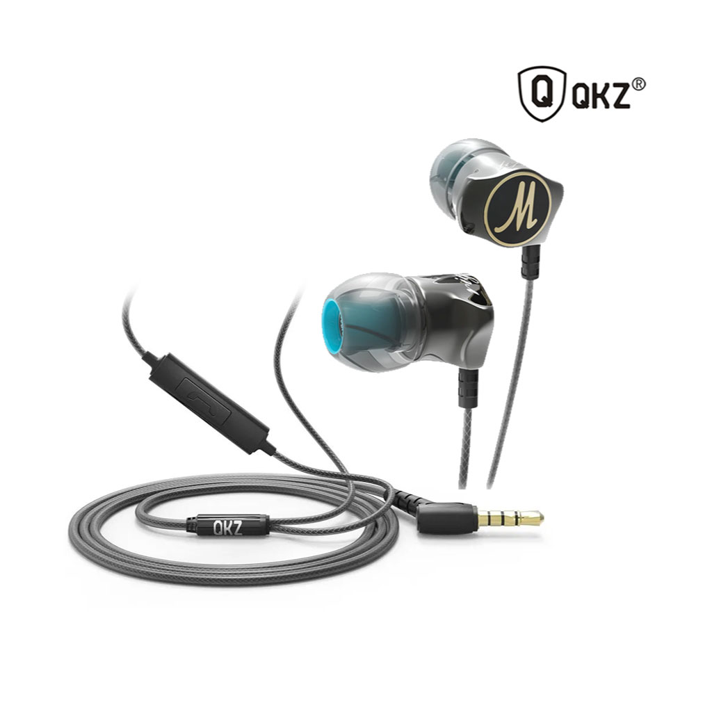 qkz dm7 zinc alloy in ear earphone