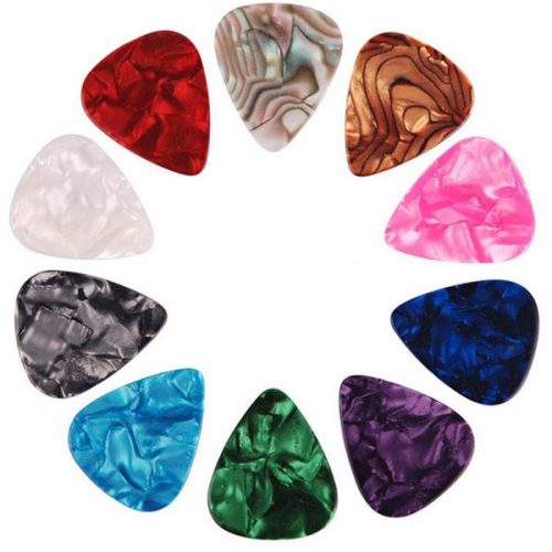 Colorful Celluloid Guitar Picks (10pc) - Best Price In BD - Diamu