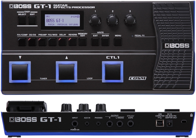 Boss GT-1 Guitar Multi-Effects Processor with Adapter | Diamu ...
