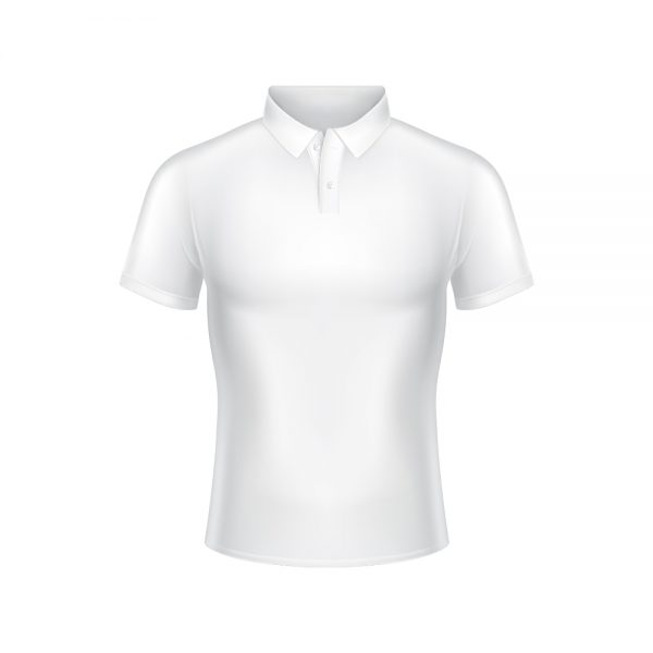 Custom-Polo-T-Shirt-White-Front