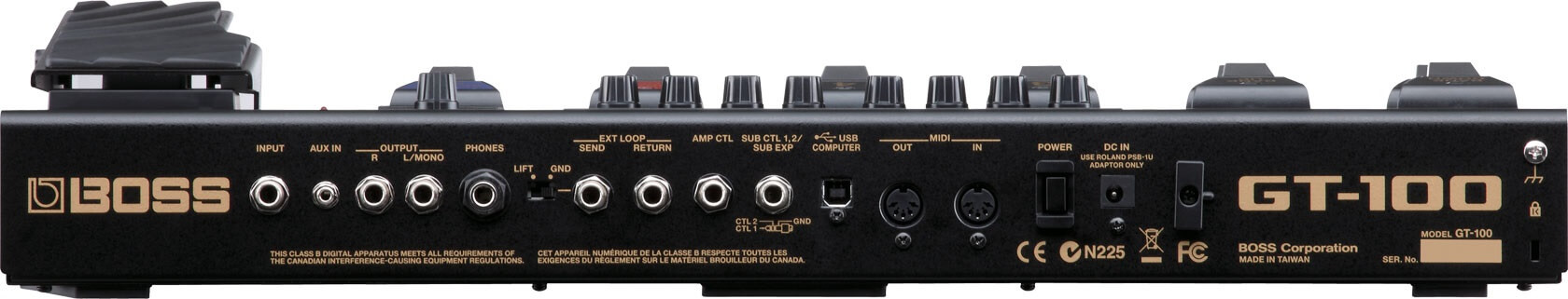 BOSS GT-100 Guitar Multi-Effects Processor Diamu