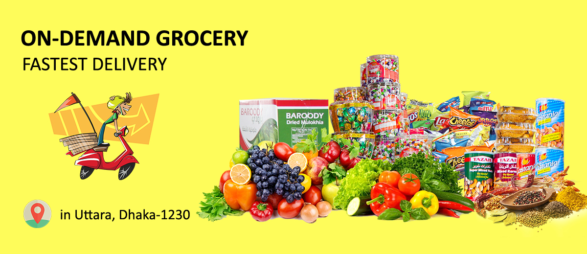grocery web banner