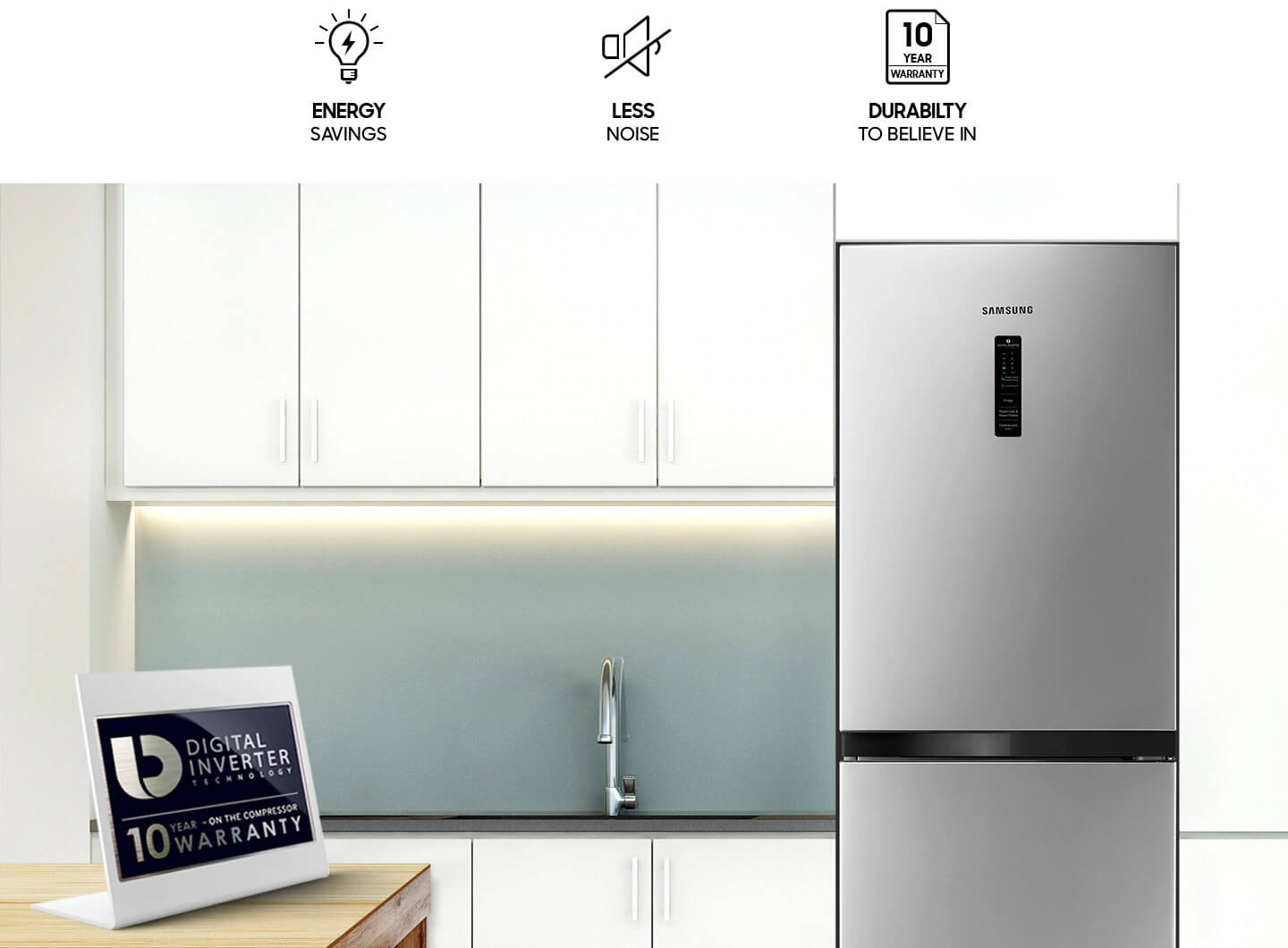 Samsung Bottom Mount Refrigerator 