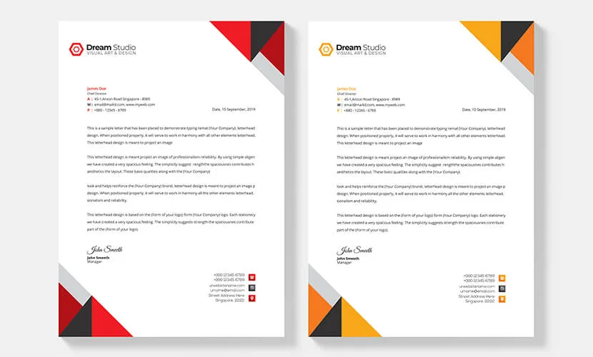 Letterheads 1