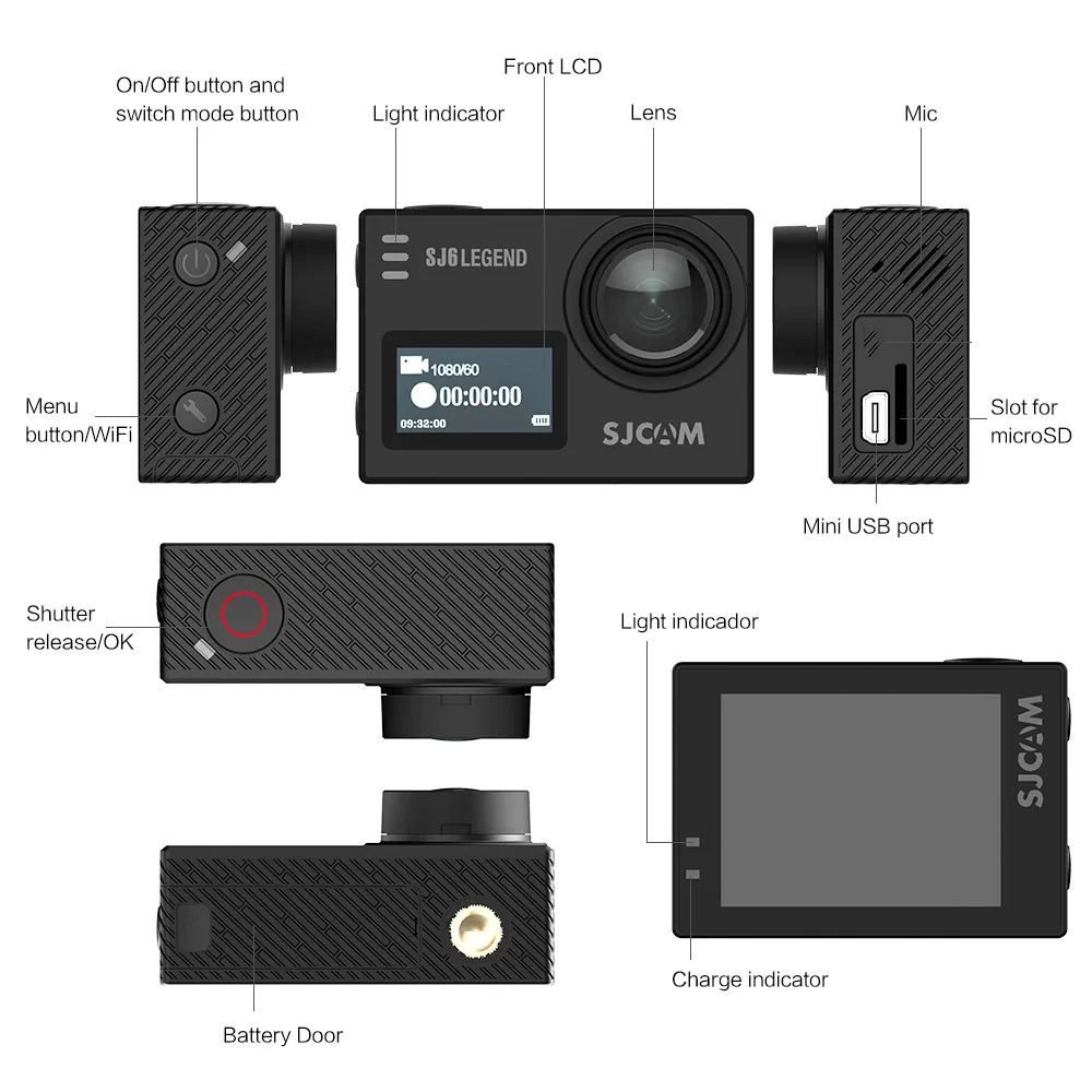 SJCAM SJ6 LEGEND Action Camera 3