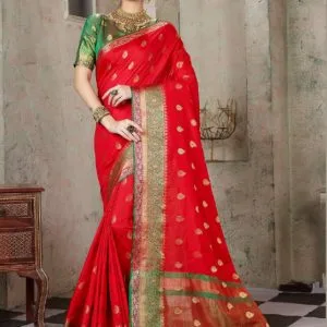 Saroj Weaving Silk Saree