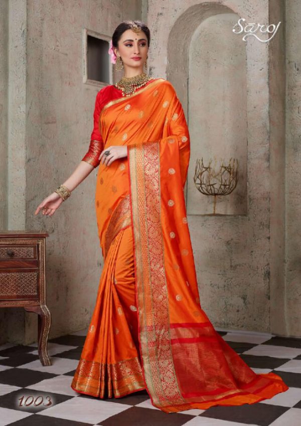 Saroj Weaving Silk Saree