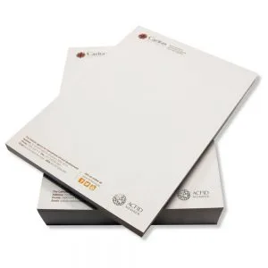 Letterheads pad