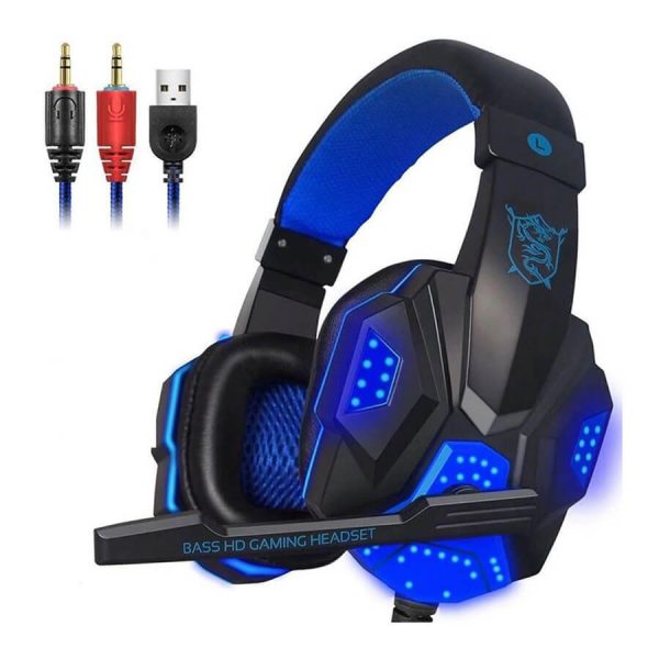 Plextone PC780 Gaming Headphone Blue Diamu