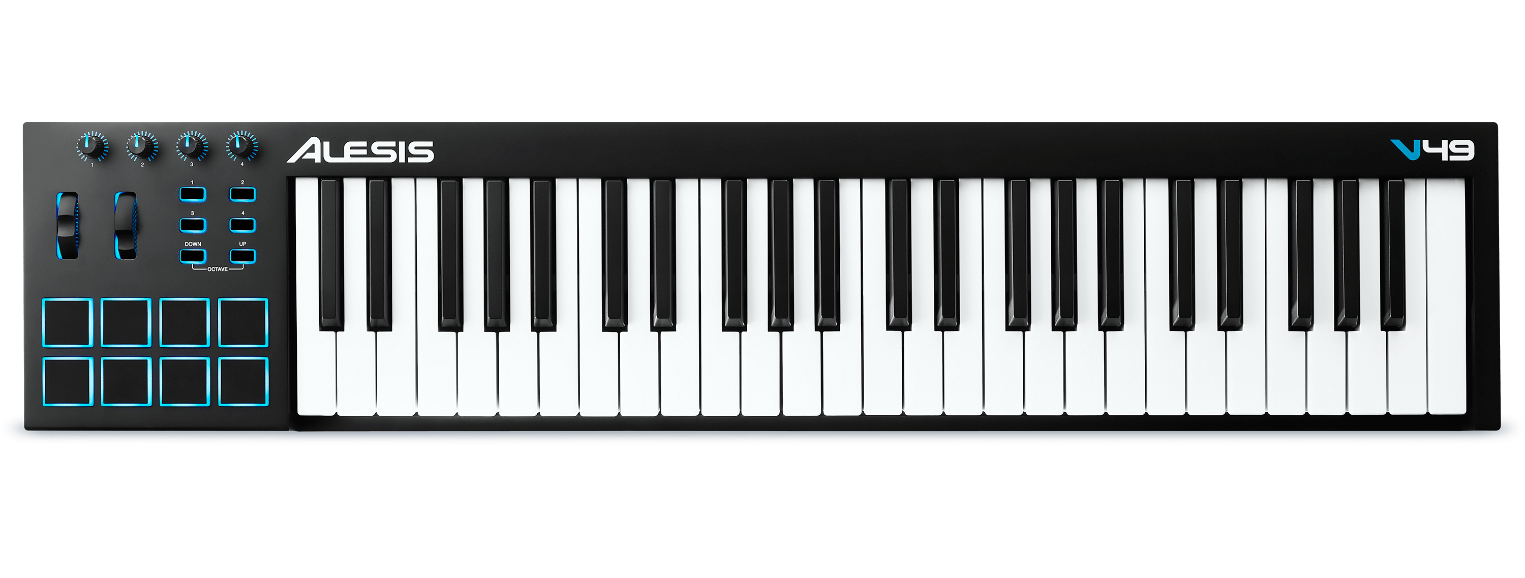 Alesis V49 49-Key USB-MIDI Keyboard Controller (1)