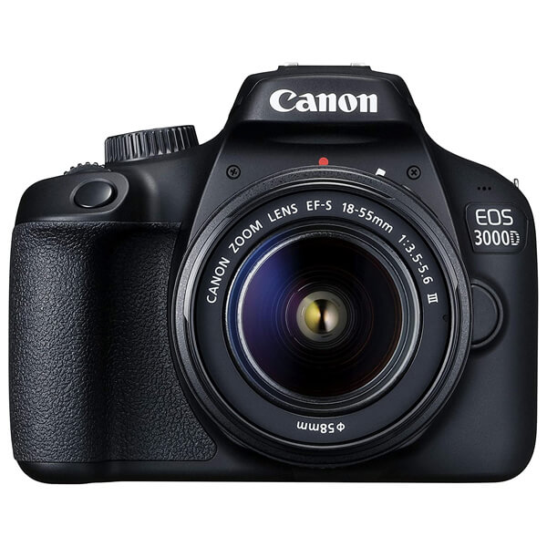Canon EOS 3000D DSLR Camera With 18-55mm Lens Diamu