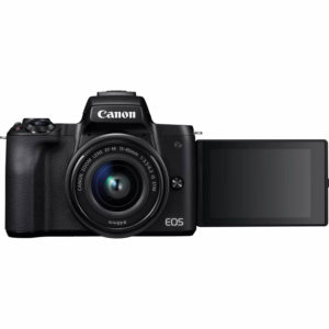 Canon EOS M50 Camera and EF-M 15-45mm IS STM Lens Diamu