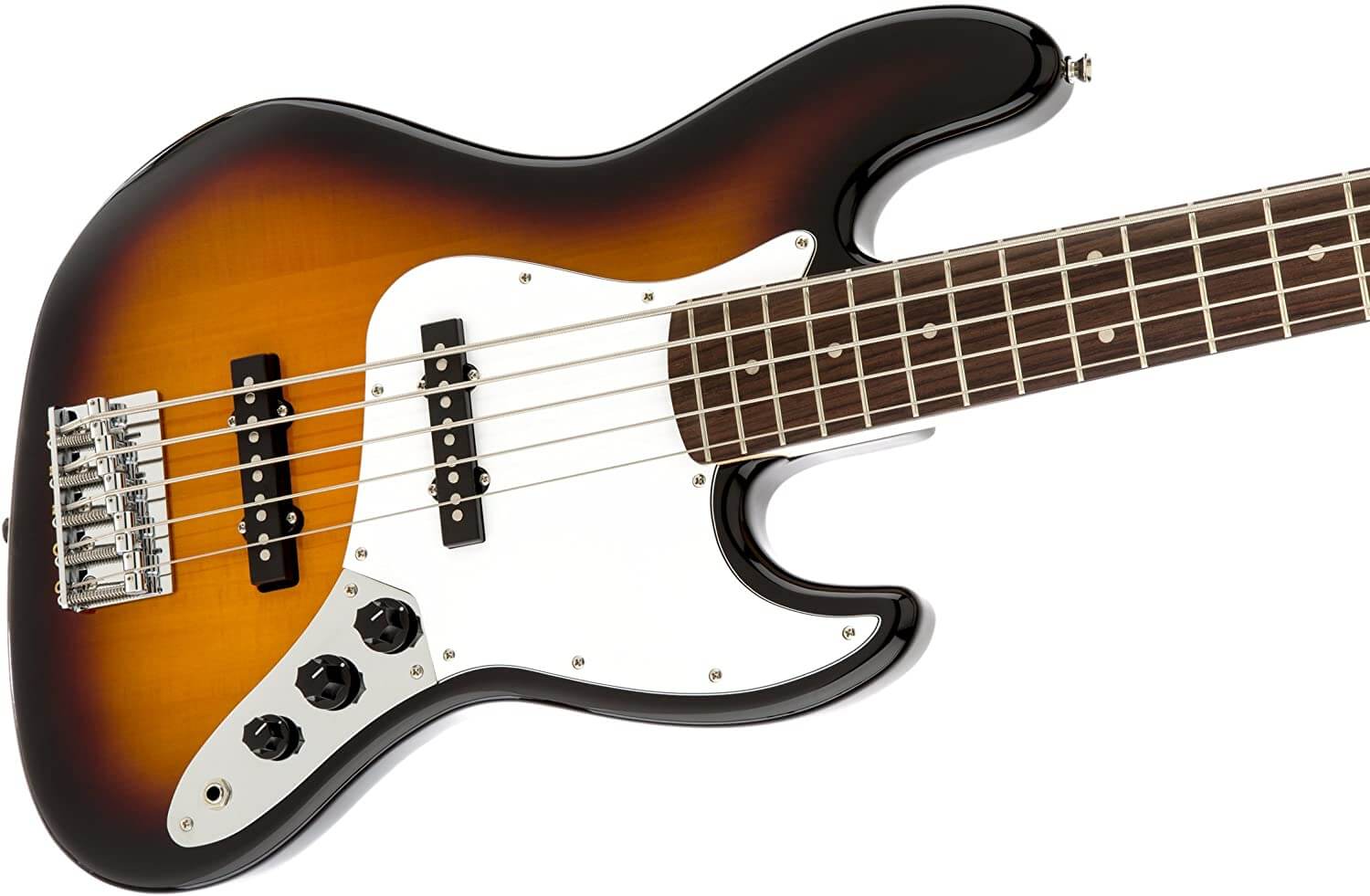Fender-Squier-Affinity-series-Jazz-Bass-V 5-String-Brown