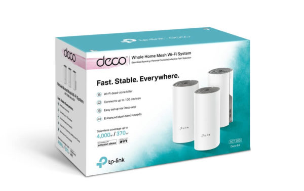 TP-Link Deco E4 (2 Pack) Whole Home Mesh Wi-Fi System