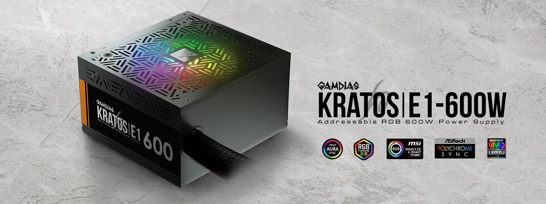 Gamdias-Kratos-E1-600W-RGB-Power-Supply