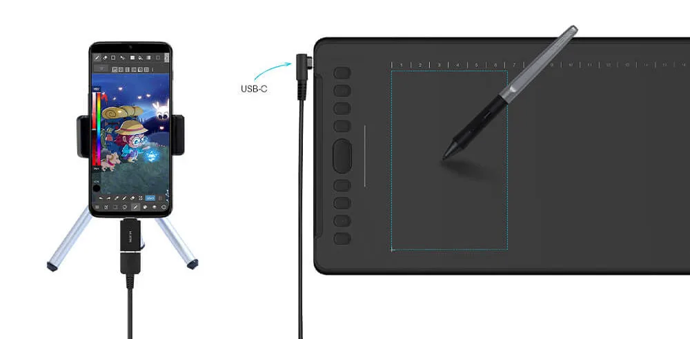 Huion-Inspiroy-H1161-Graphics-Tablet
