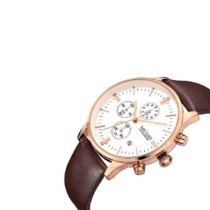 MEGIR-2011-Quartz-Watch-with-Leather-Strap