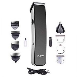 HTC 5-In-1 Grooming Kit AT-1201, Hair Clipper & Beard Trimmer