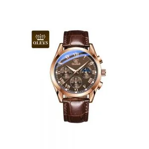 Olevs 2871BRBR Men’s Quartz Watch