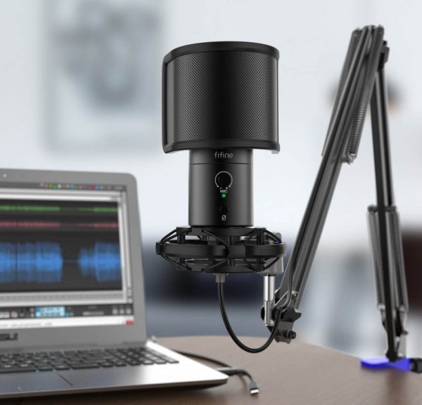 Fifine T683 USB Gaming Streaming Microphone Price Bangladesh | Diamu