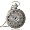 Relogio-De-Bolso-Bronze-Antique-Vintage-Quartz-Steampunk-Pocket-Watch