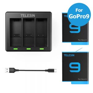 TELESIN-3-Slots-LED-Storage-Charger-Box-with-Batteries-for-GoPro-Hero9