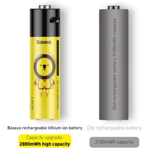 Baseus-AA-Rechargeable-Li-ion-Battery-2880mWh