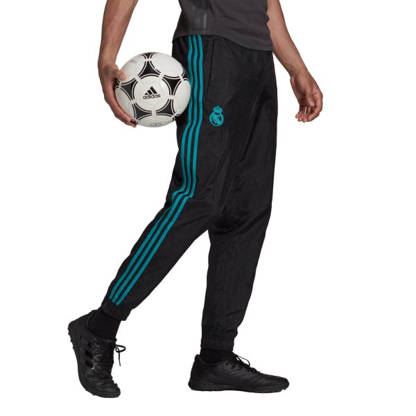 Real Madrid Training Trouser 2021-22 Black/Green