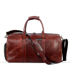 Antique_Maroon_Oil_Pull_Up_Leather_Duffle_Bag_SB-TB303