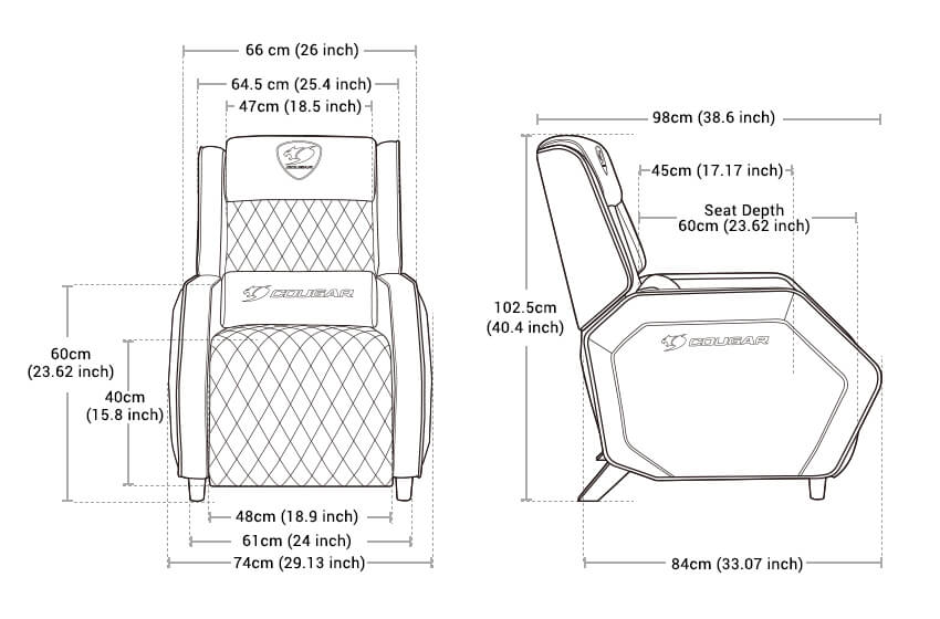 COUGAR-RANGER-Gaming-Sofa