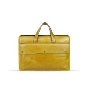 Pale-Brown-Genuine-Craft-Detachable-Shoulder-Strap-Laptop-Bag-SB-LB408-1