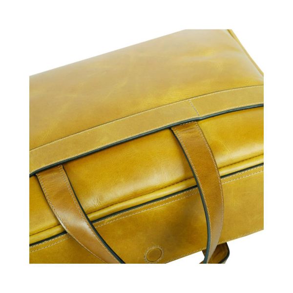 Pale-Brown-Genuine-Craft-Detachable-Shoulder-Strap-Laptop-Bag-SB-LB408-2-2