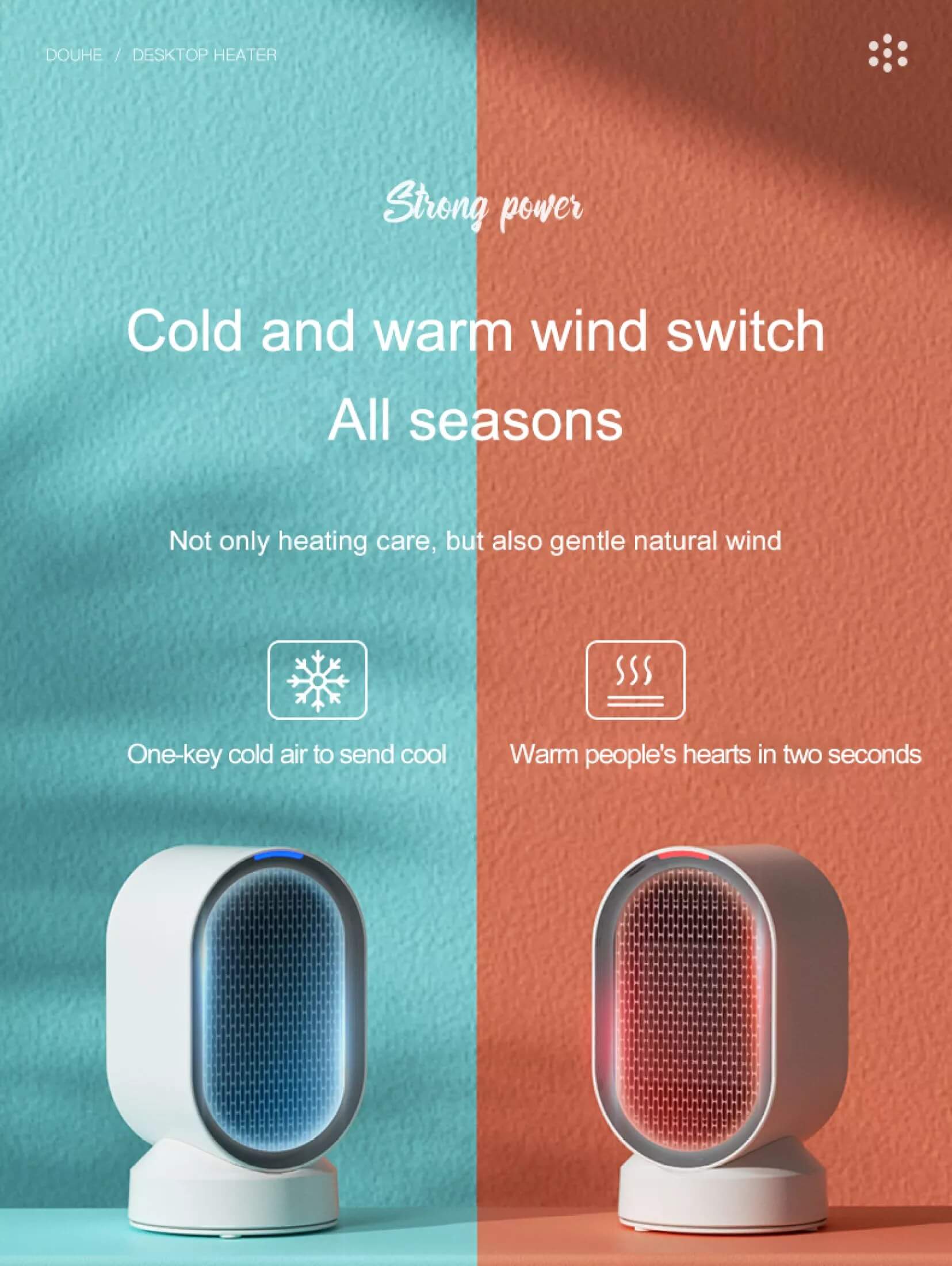Xiaomi-Douhe-Electric-Heater-600w