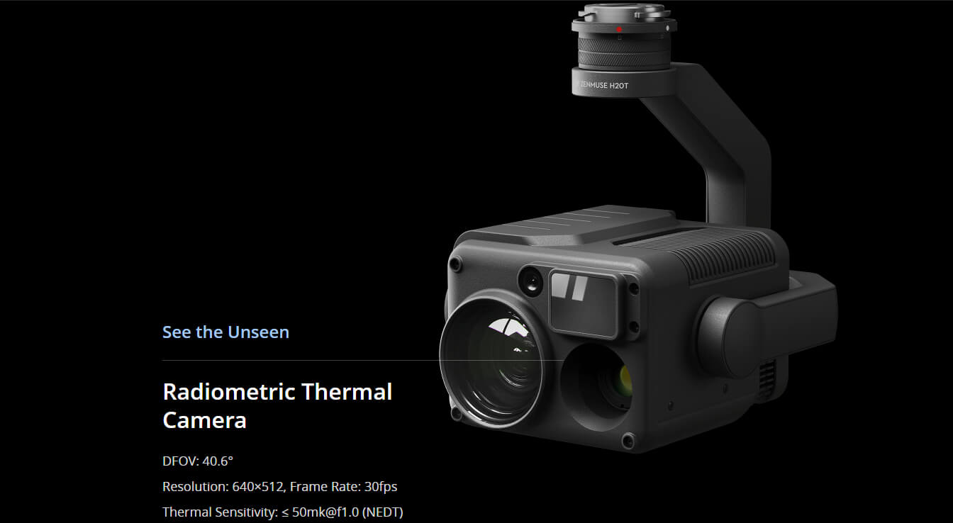 Zenmuse-H20T-Thermal-Camera-Gimbal