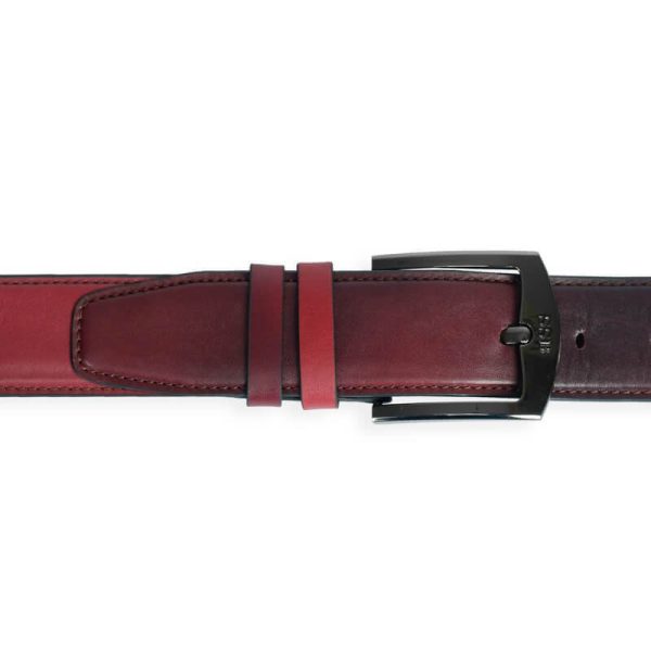 Antique-Maroon-Black-Leather-Belt-for-Men-SB-B58-3