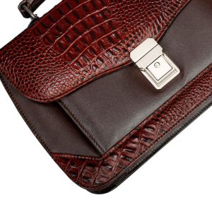 Croco-Design-Handbag-Ladies-SB-HB502-Brown-1