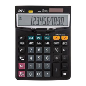 Deli-E1630-Calculator-12-Digit-Black-1