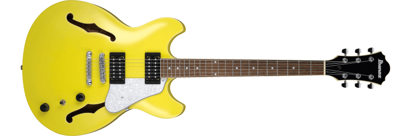 Ibanez-AS63-Artcore-Semi-Hollow-Electric-Guitar-Lemon-Yellow