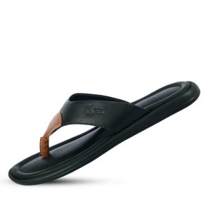 Mens-Black-Leather-Sandal-SB-S170-1