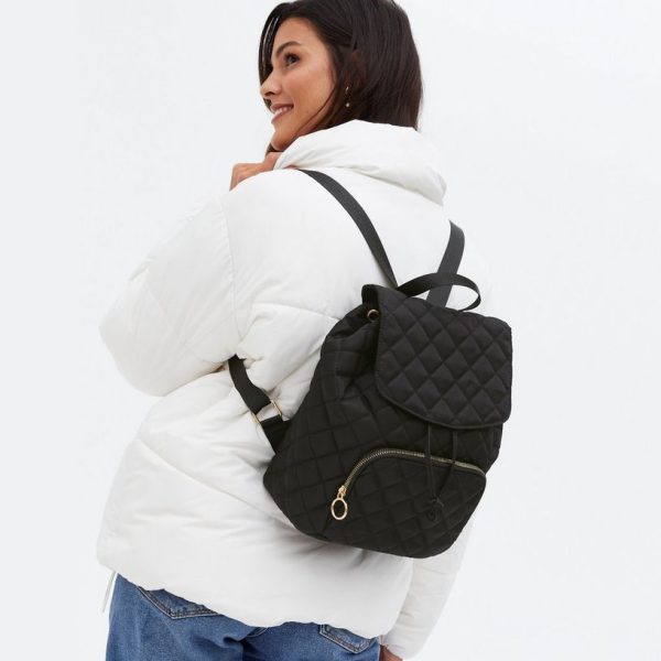 New-Look-Quilted-Drawstring-Backpack-–-Black