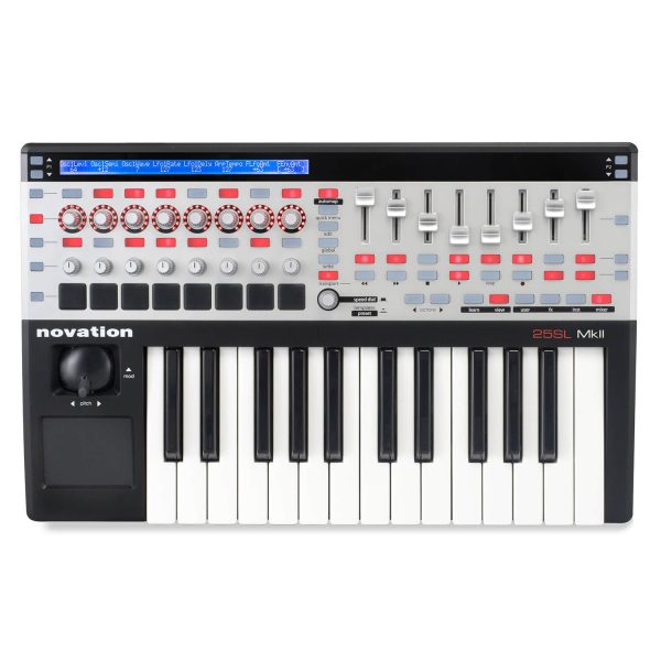 Novation-25-SL-MKII-25-Key-Remote-MIDI-Controller