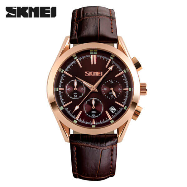 SKMEI-9127BR-Quartz-Wristwatches-Mens-Watch-1