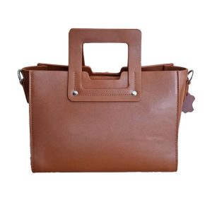 Tan-Color-Square-Leather-Handbag-SB-HB510-1