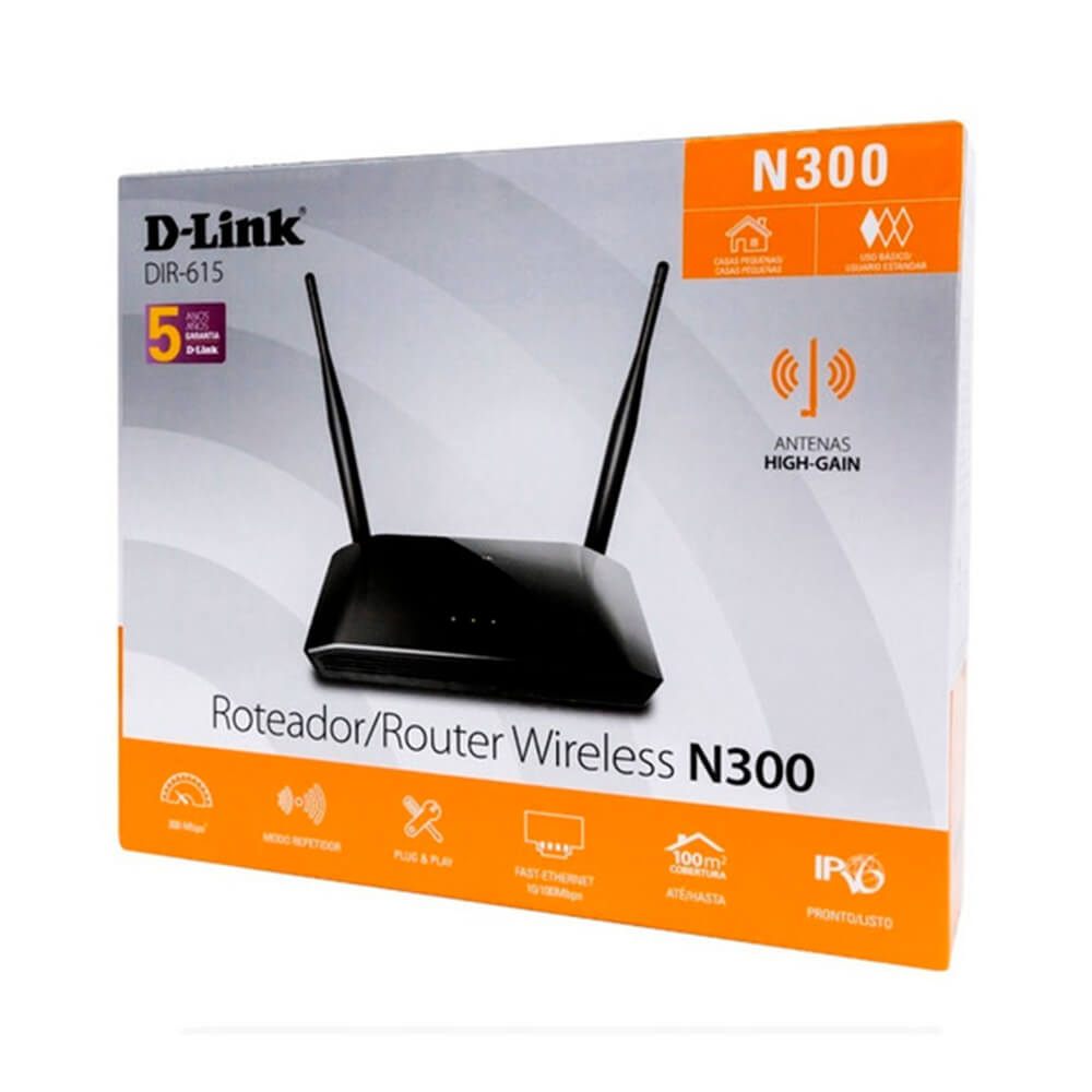D-Link DIR-615 300mbps 4 LAN Router Price Bangladesh|
