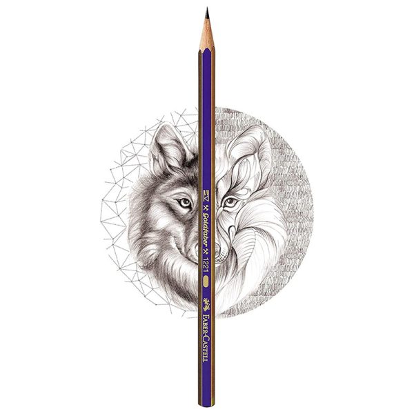Faber-Castell-Goldfaber-Pencil-Original-2B-Pack-of-12-3