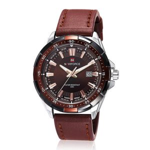 Naviforce-NF9056SCE-Mens-Quartz-Leather-Belt-Watch