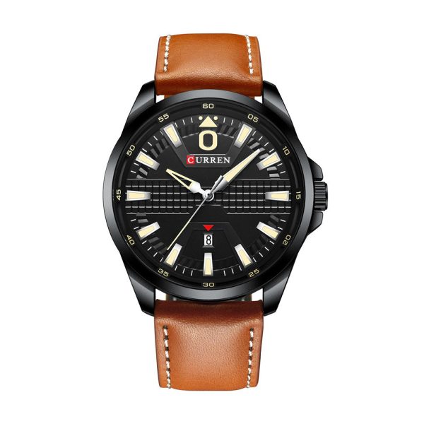 Curren-8379BB-Quartz-Leather-belt-Mens-Watch