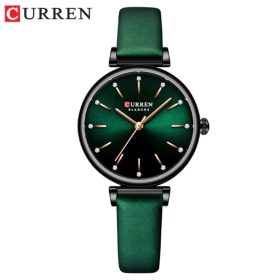 Curren-9081GN-Quartz-Leather-belt-Ladies-Watch