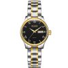 Olevs-5568-Ladies-Most-Luxurious-Black-Dial-Dual-Tone-Watch-1