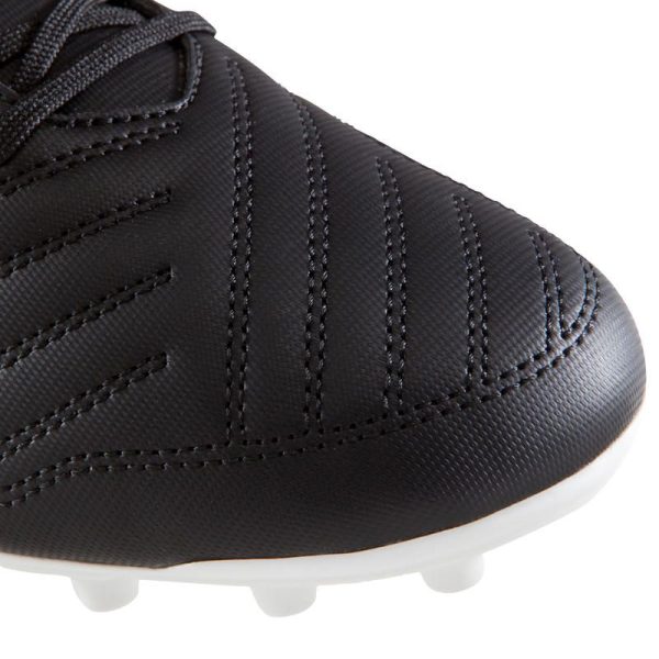 Mens-Football-Boots-Kipsta-Agility-100-FG-Black
